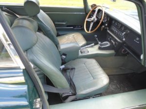 1970 Jaguar E Type 2+2 Coupe interior